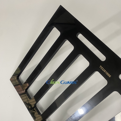 লন কাটার পার্টস টিন হোল্ডার গার্ড, 4 টিন ভিতরে GTCU51886 John Deere ট্র্যাক্টর-মাউন্ট এয়ারেটর ফিট