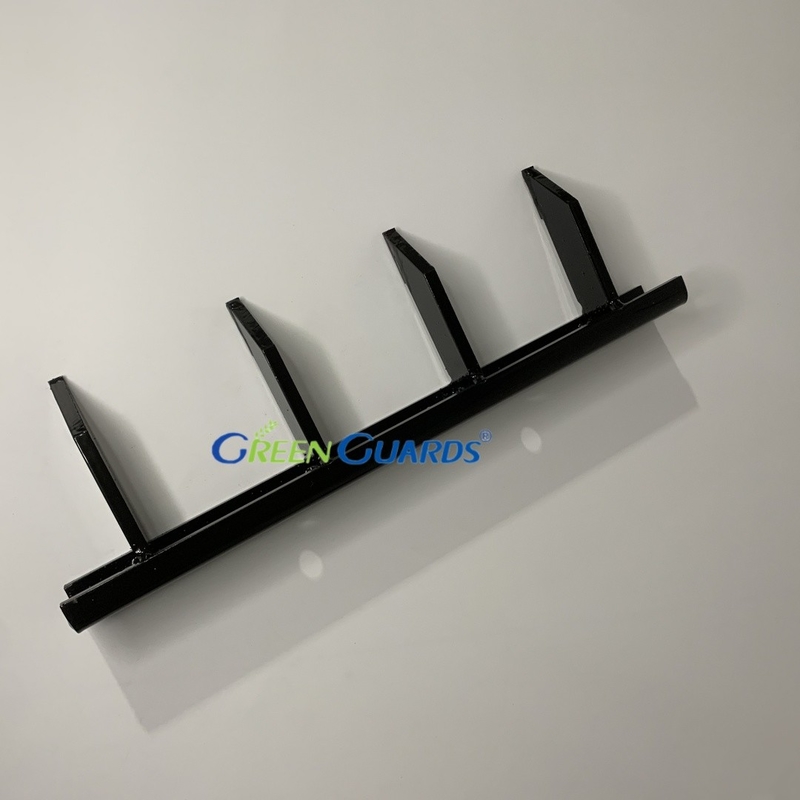 OEM সমর্থন লন কাটার পার্টস স্কারিফায়ার ব্লেড - 4 দাঁত GAET10702 ফিটস ডিয়ার বুঙ্কার র্যাক
