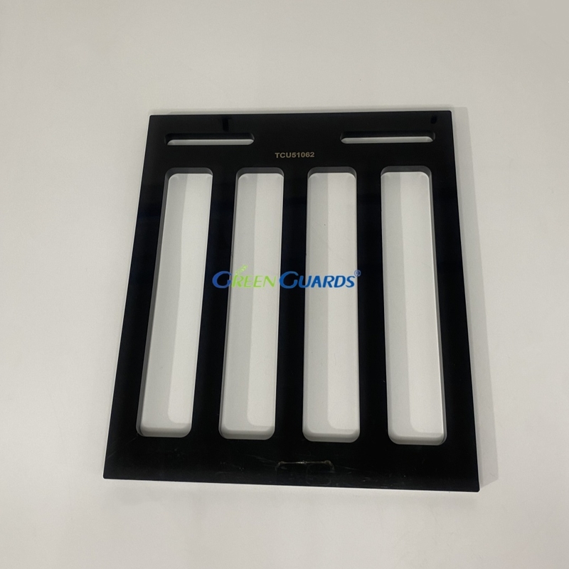 লন মওয়ার গার্ড, ৪ টি স্পোক বাইরের দিকে GTCU51062 জন ডিয়ার ট্র্যাক্টর-মাউন্টেড এয়ারেটরগুলির সাথে মানানসই