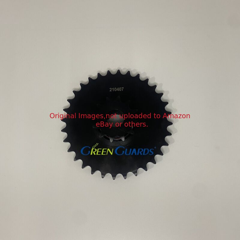 লন সরঞ্জাম যন্ত্রাংশ ডাবল স্প্রোকেট ৩২ দাঁত ও ১২ দাঁত G210407 মিলক্রিক ৩100/3200 টার্ফ টাইগার স্প্রেডারগুলির সাথে মানানসই